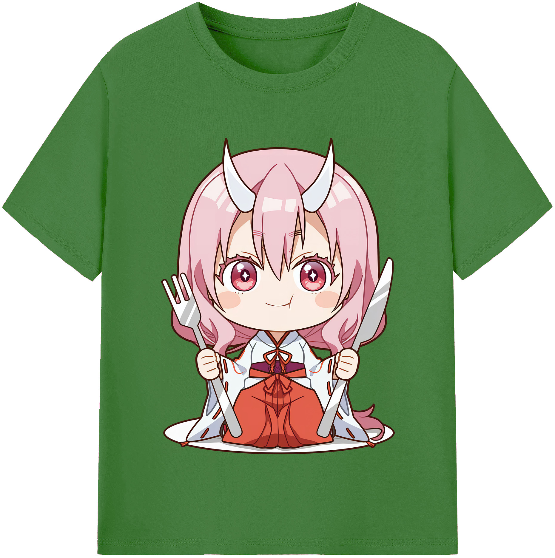 （画像用） 転スラ Regarding Reincarnated to Slime レディースカジュアルプリントTシャツ（綿100％）